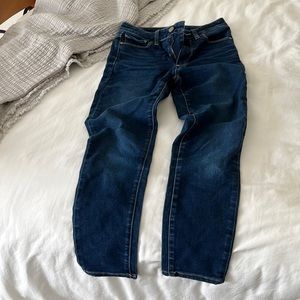 Paige Hoxton ankle dark wash jeans size 24